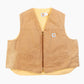 Lined Vest - Washed Hamilton Brown