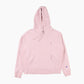 Embroidered Hooded Sweatshirt - Pink