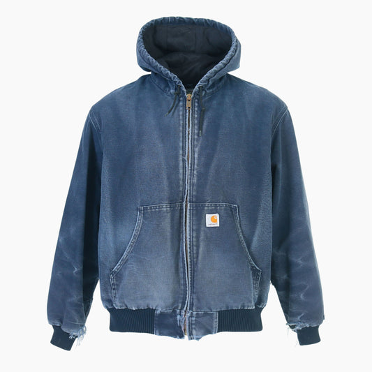 Active Hooded Jacket - Washed Navy - American Madness
