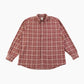 Vintage Shirt - Maroon Flannel