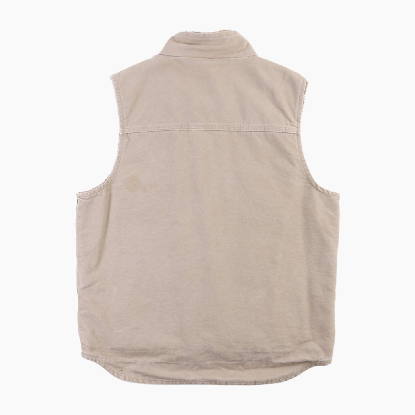 Lined Vest - Beige