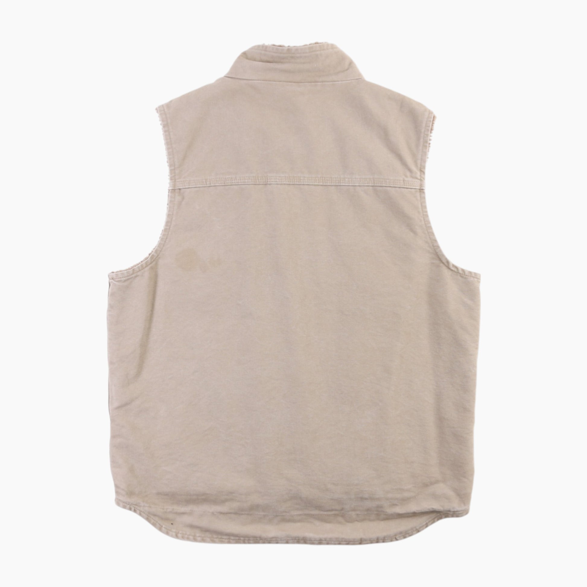 Lined Vest - Beige
