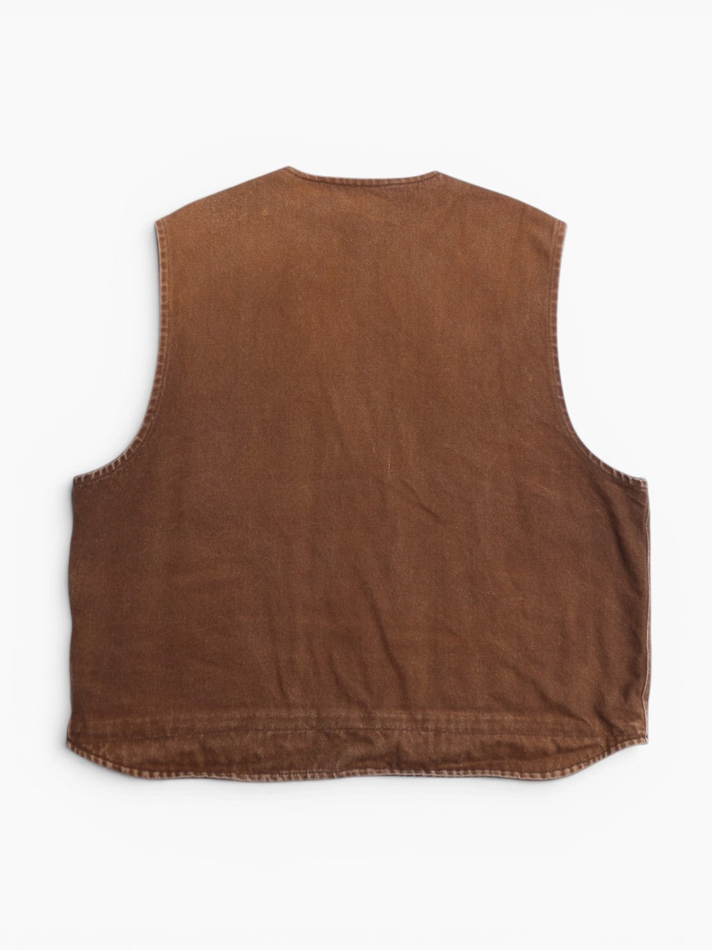 Lined Vest - Brown