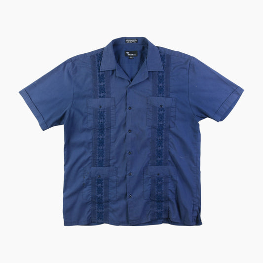 Vintage Cuban Guayabera Shirt