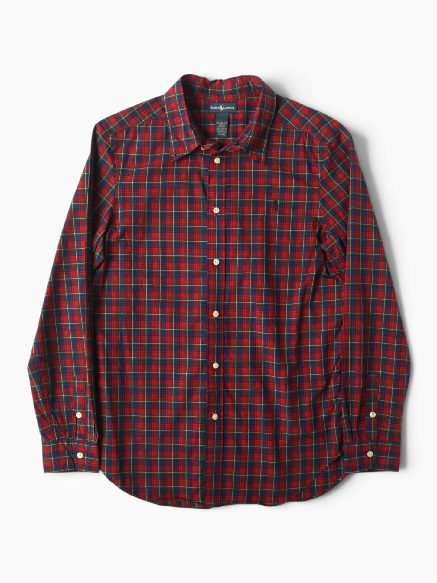 Vintage Shirt - Red Check