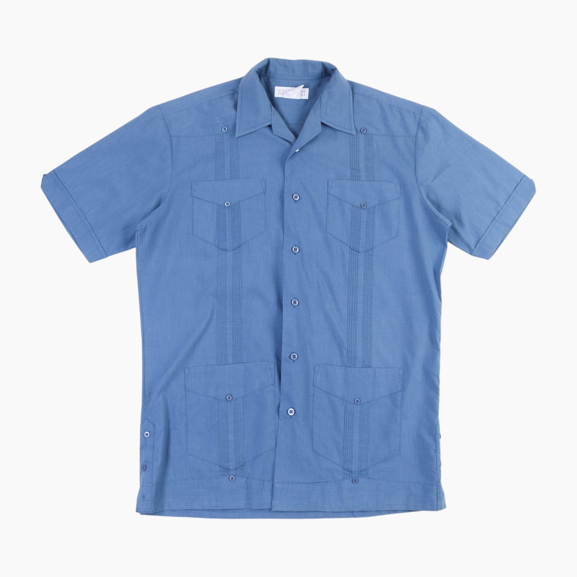 Vintage Cuban Guayabera Shirt