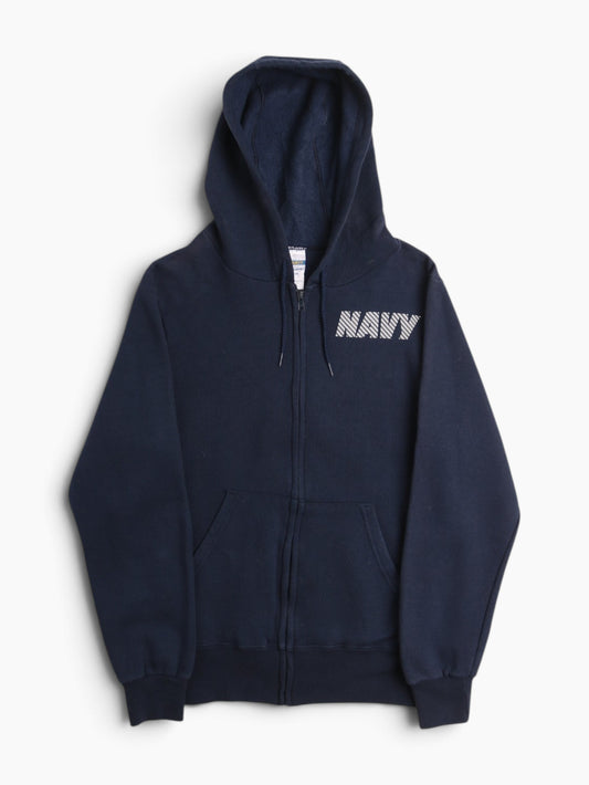 'Navy' Hooded Sweatshirt