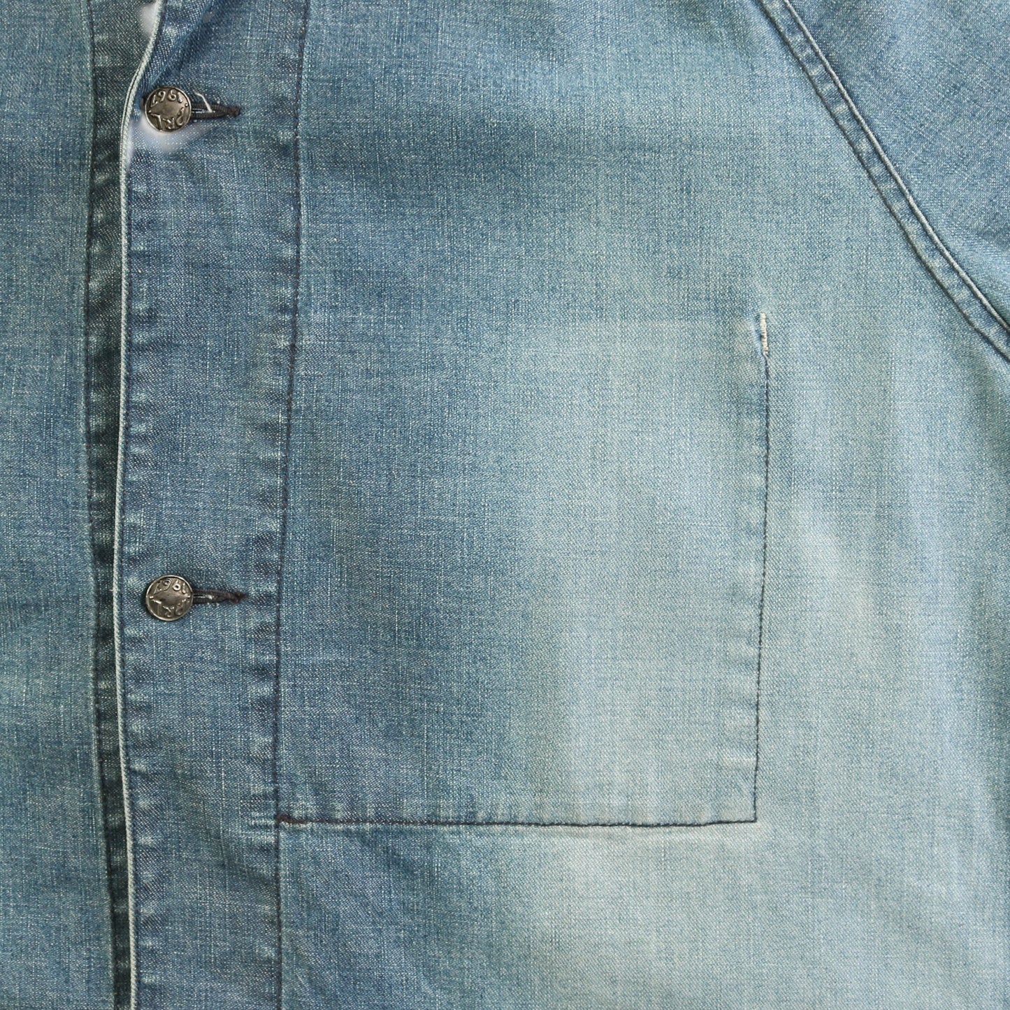 Vintage Denim Chore Jacket