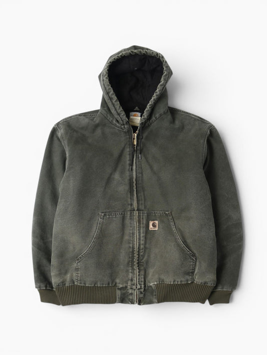 Active Hooded Jacket - Green