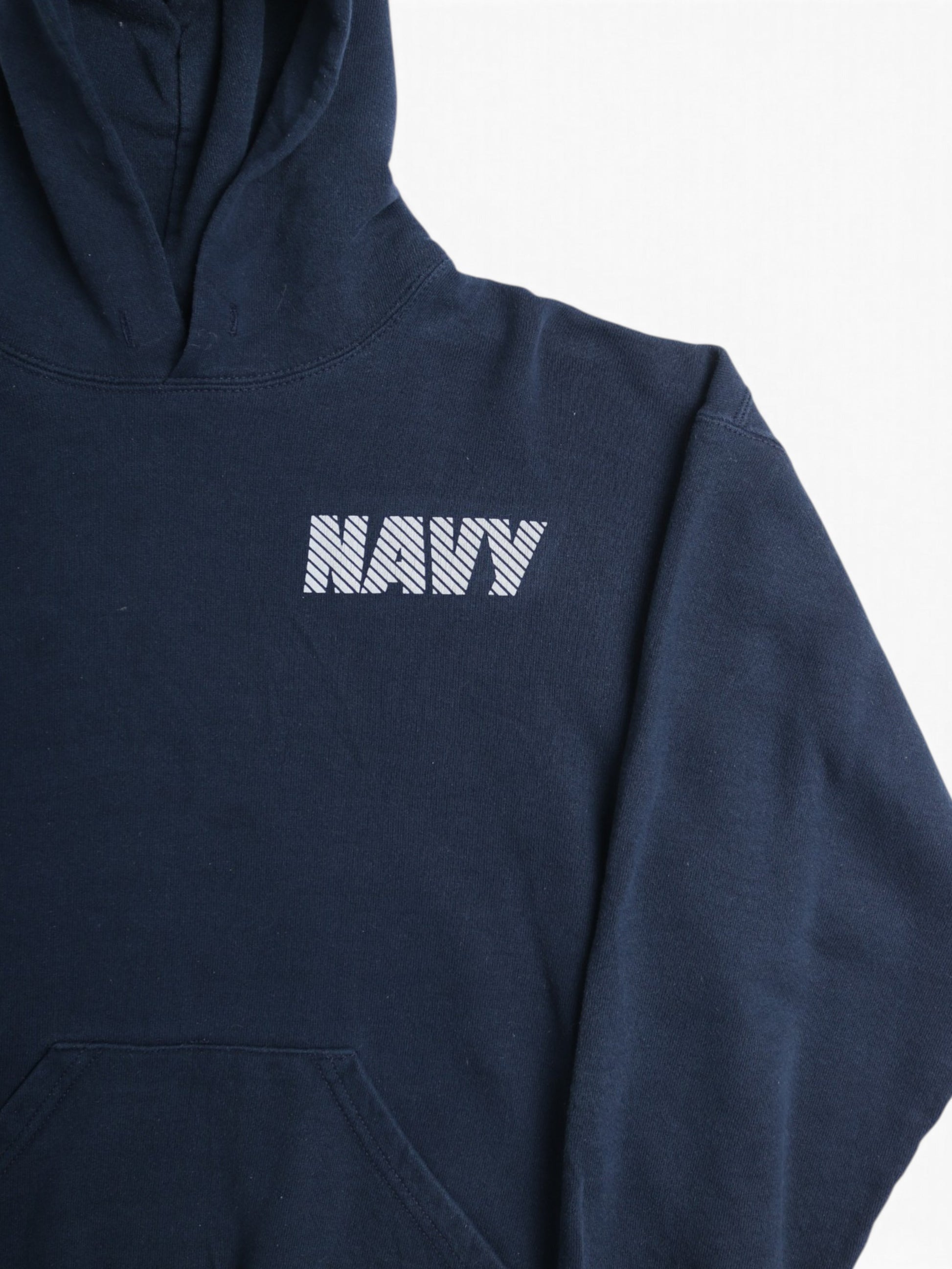 'Navy' Hooded Sweatshirt
