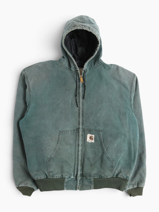 Active Hooded Jacket - Green