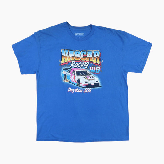 Vintage 'NASCAR Racing' T-shirt - Blue