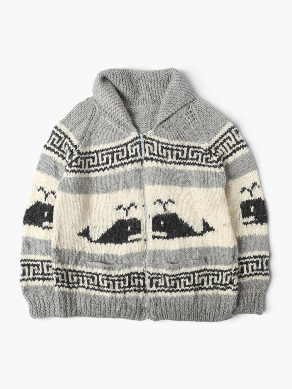 'Whale Motif' Cowichan