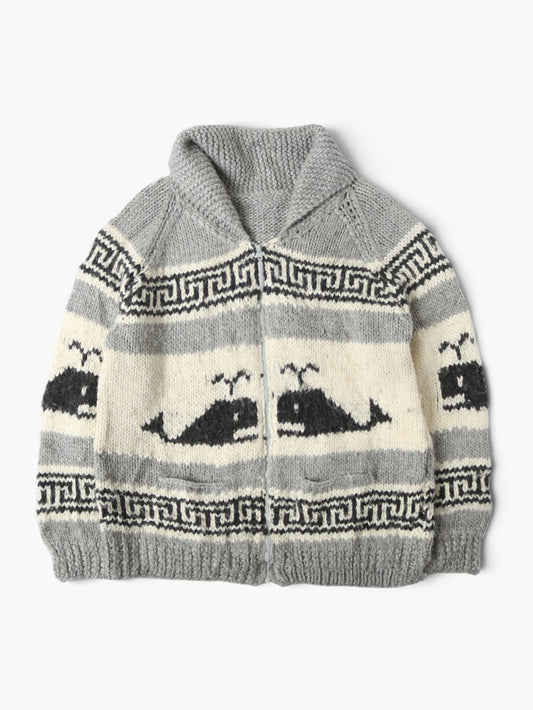 'Whale Motif' Cowichan