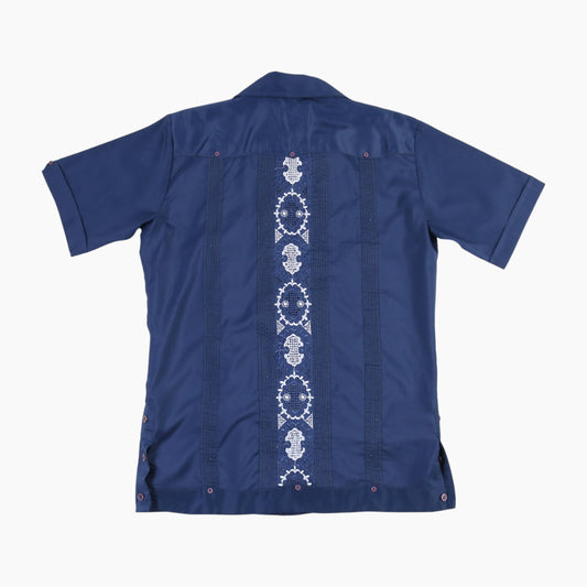 Vintage Cuban Guayabera Shirt