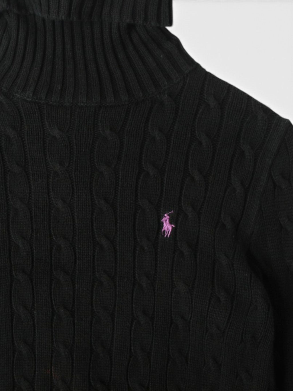 Polo Sport Turtle Neck Cable Knit