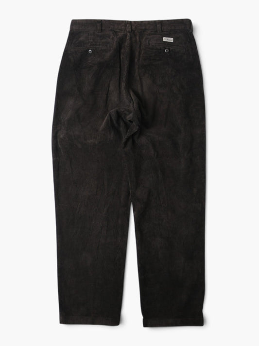 Vintage Corduroy Trousers - Dark Brown - 35" 32"