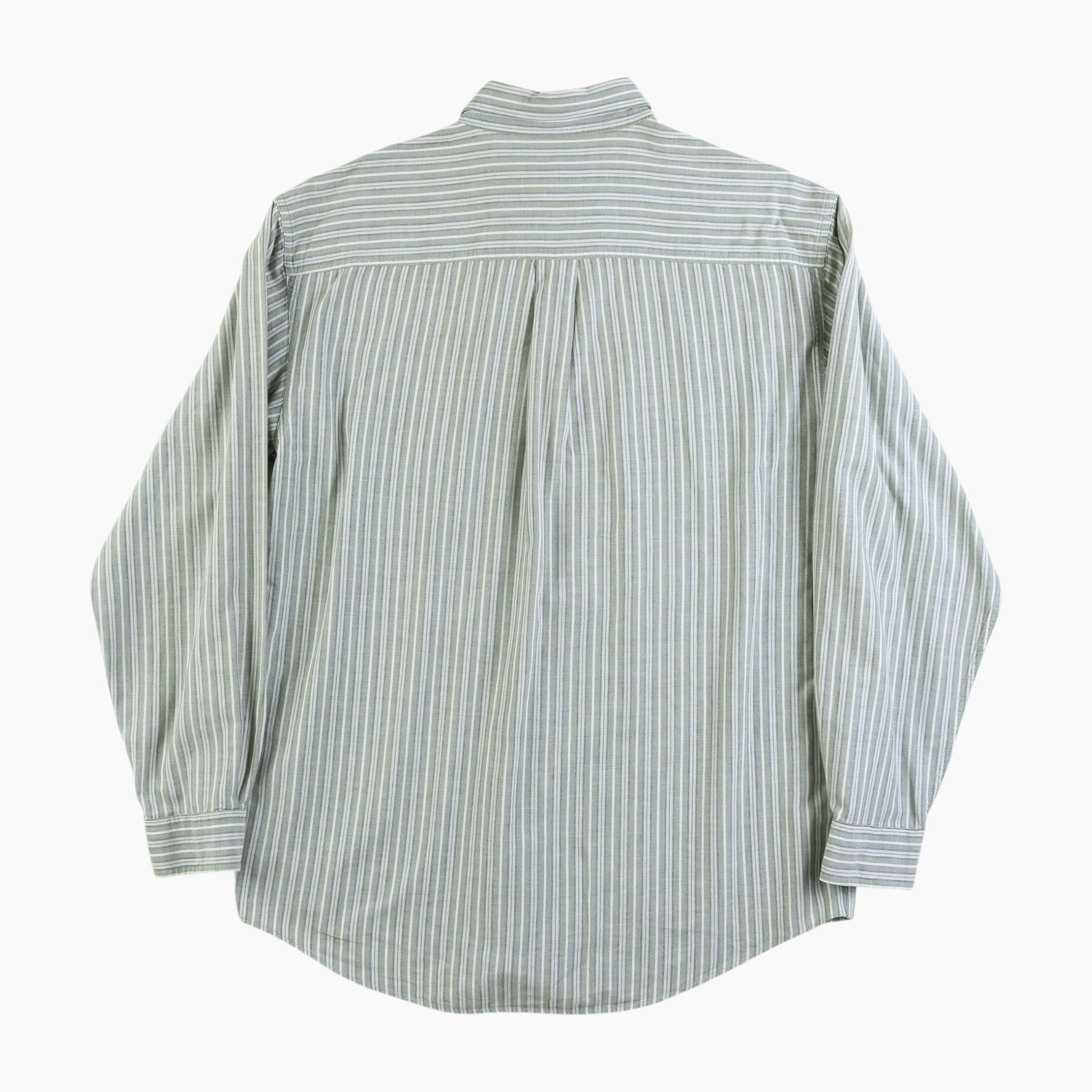 Vintage Shirt - Green Stripe