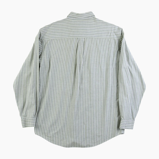 Vintage Shirt - Green Stripe