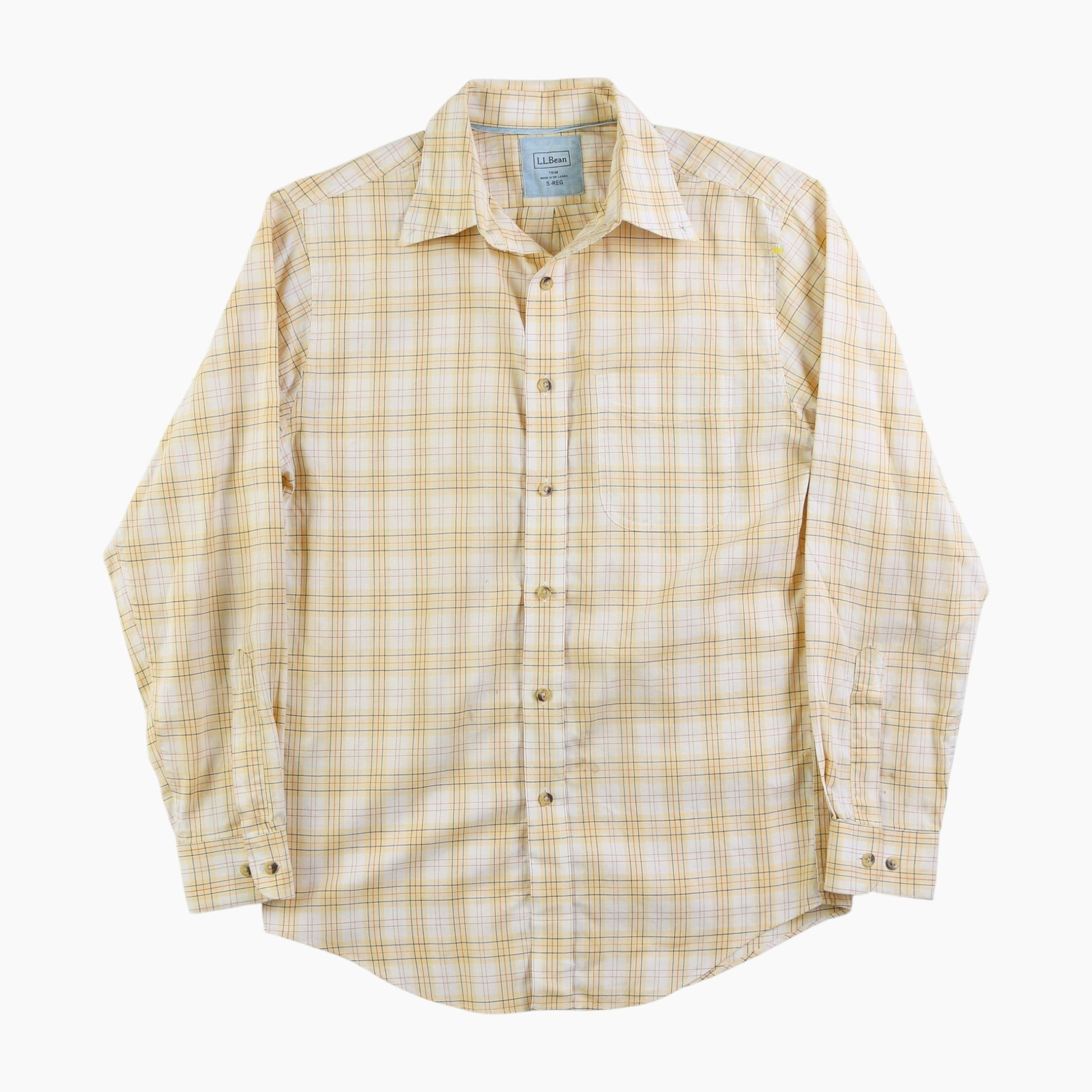 Vintage Shirt - Yellow Check