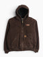 Active Hooded Jacket - Brown