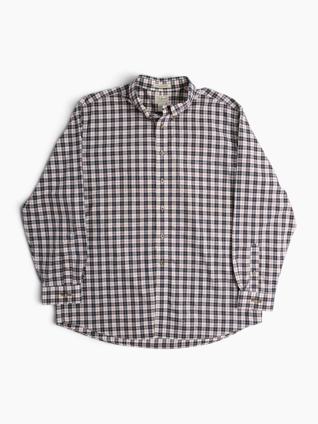 Vintage Flannel Shirt - Navy Check