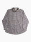 Vintage Flannel Shirt - Navy Check