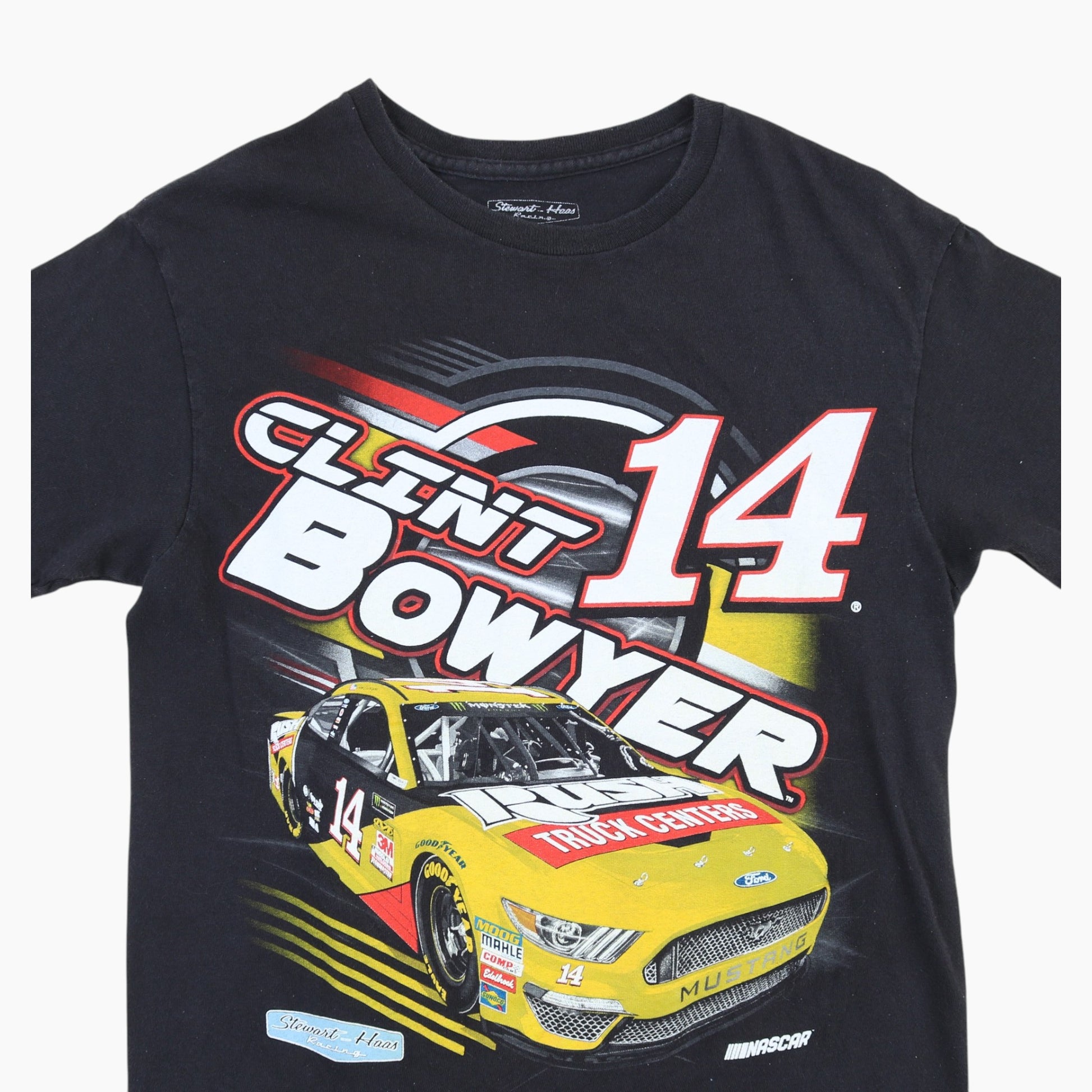 Vintage 'Clint Bowyer' T-shirt - Black