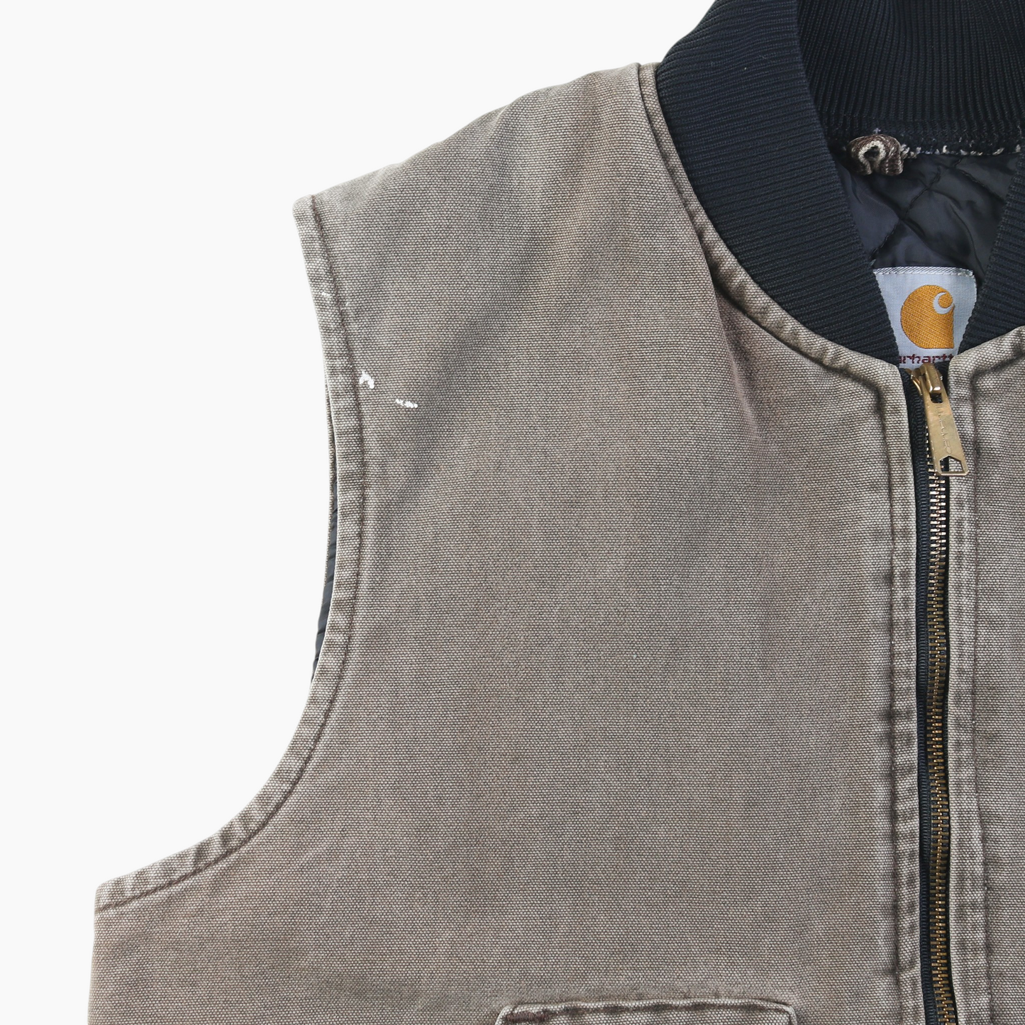 Lined Vest - Brown
