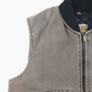 Lined Vest - Brown