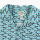 Vintage Shirt - Blue Fish Print