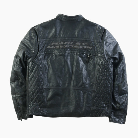 Harley Davidson Leather Biker Jacket