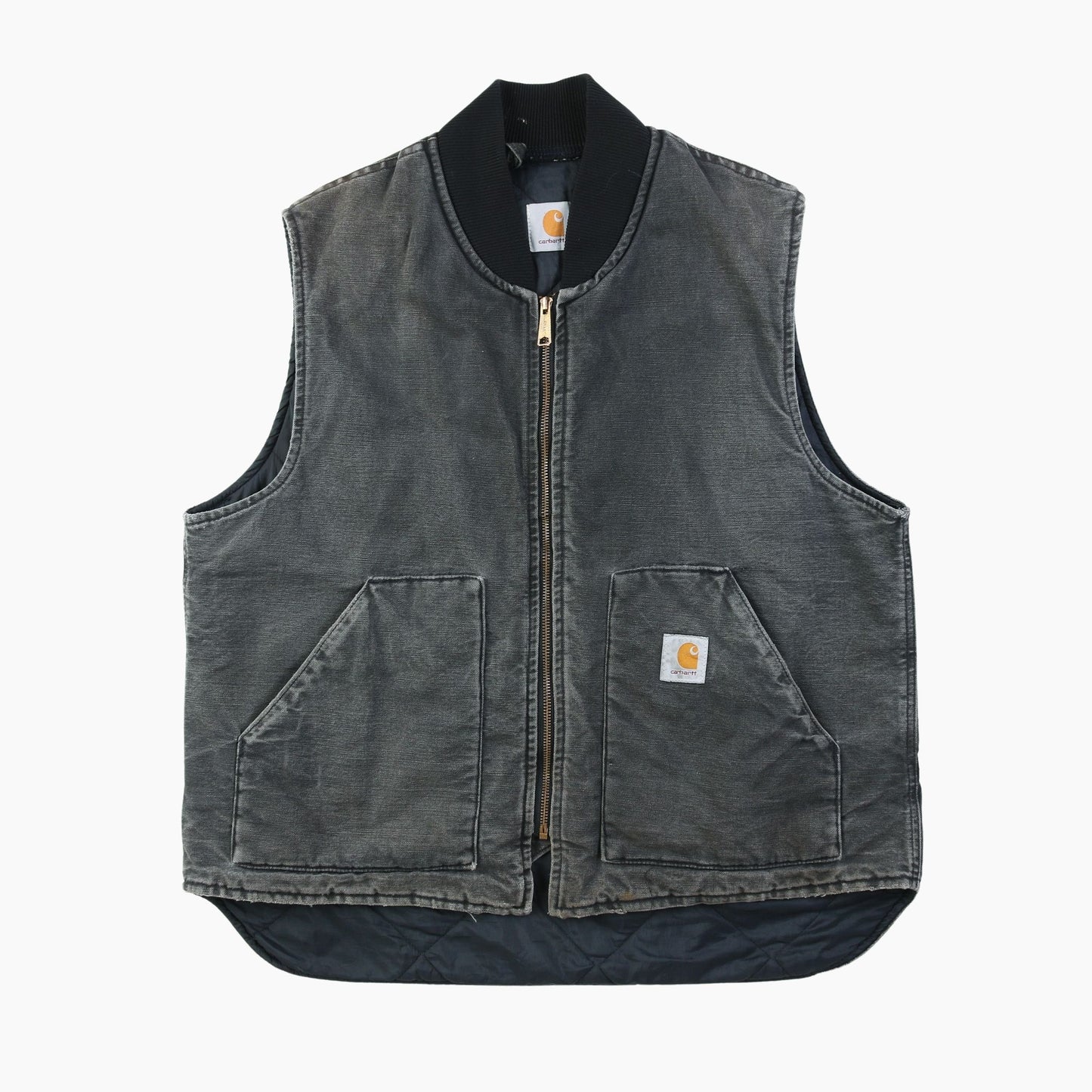 Lined Vest - Washed Charcoal