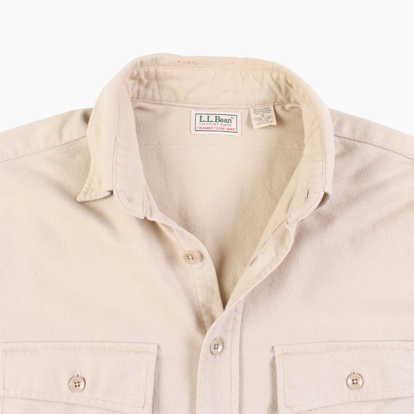 Vintage Shirt - Beige Chamois