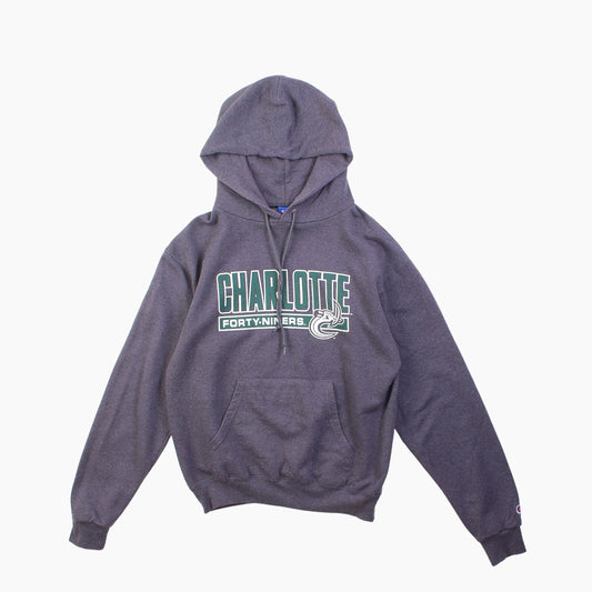 Vintage 'Charlotte 49ers' Champion Hooded Sweatshirt - American Madness