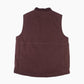 Lined Vest - Brown