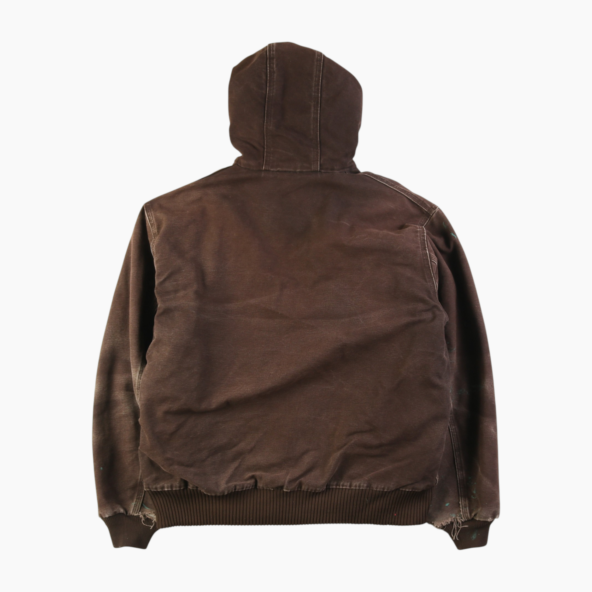Hooded Active Jacket - Brown