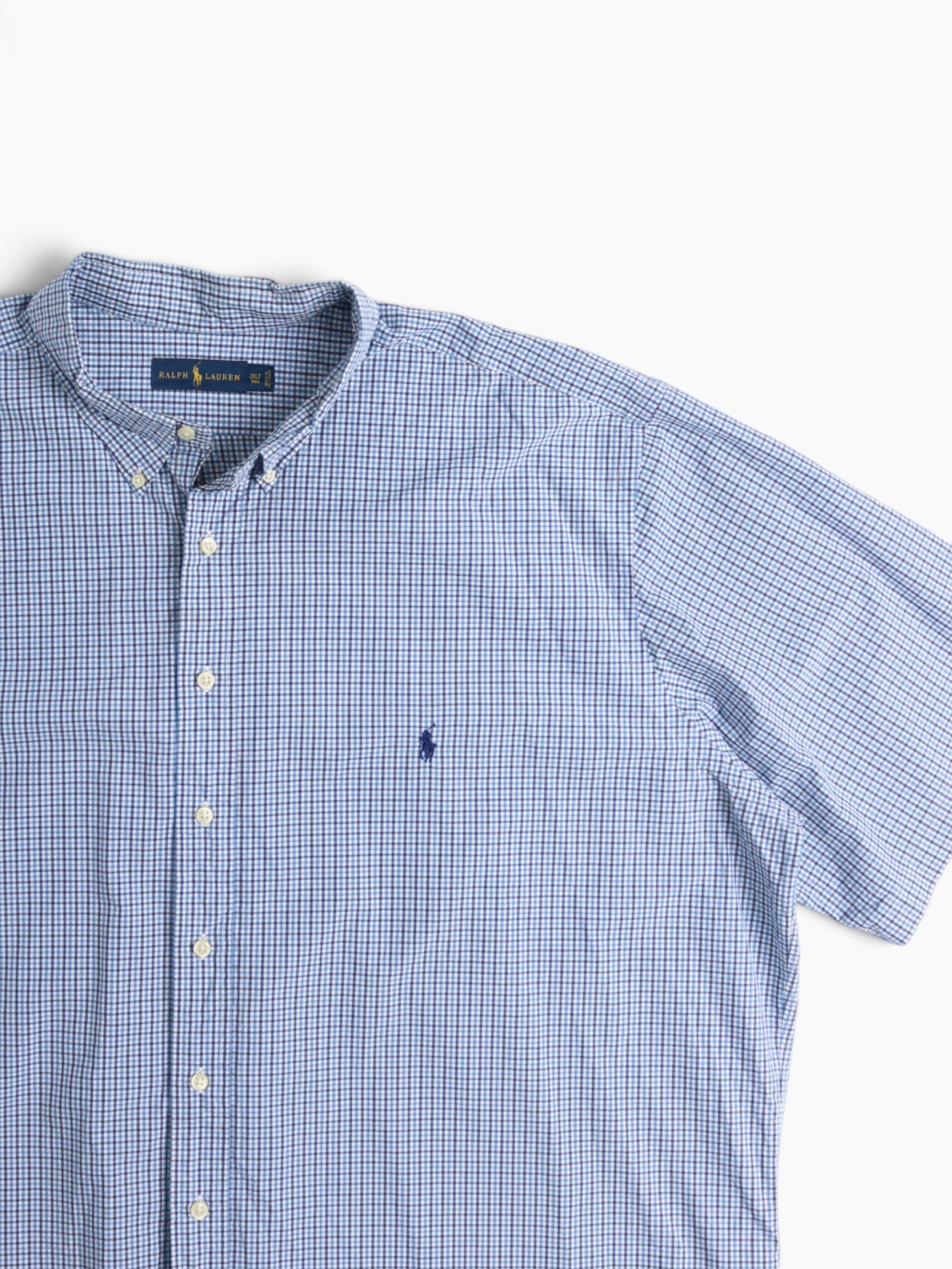 Vintage Shirt - Blue Check