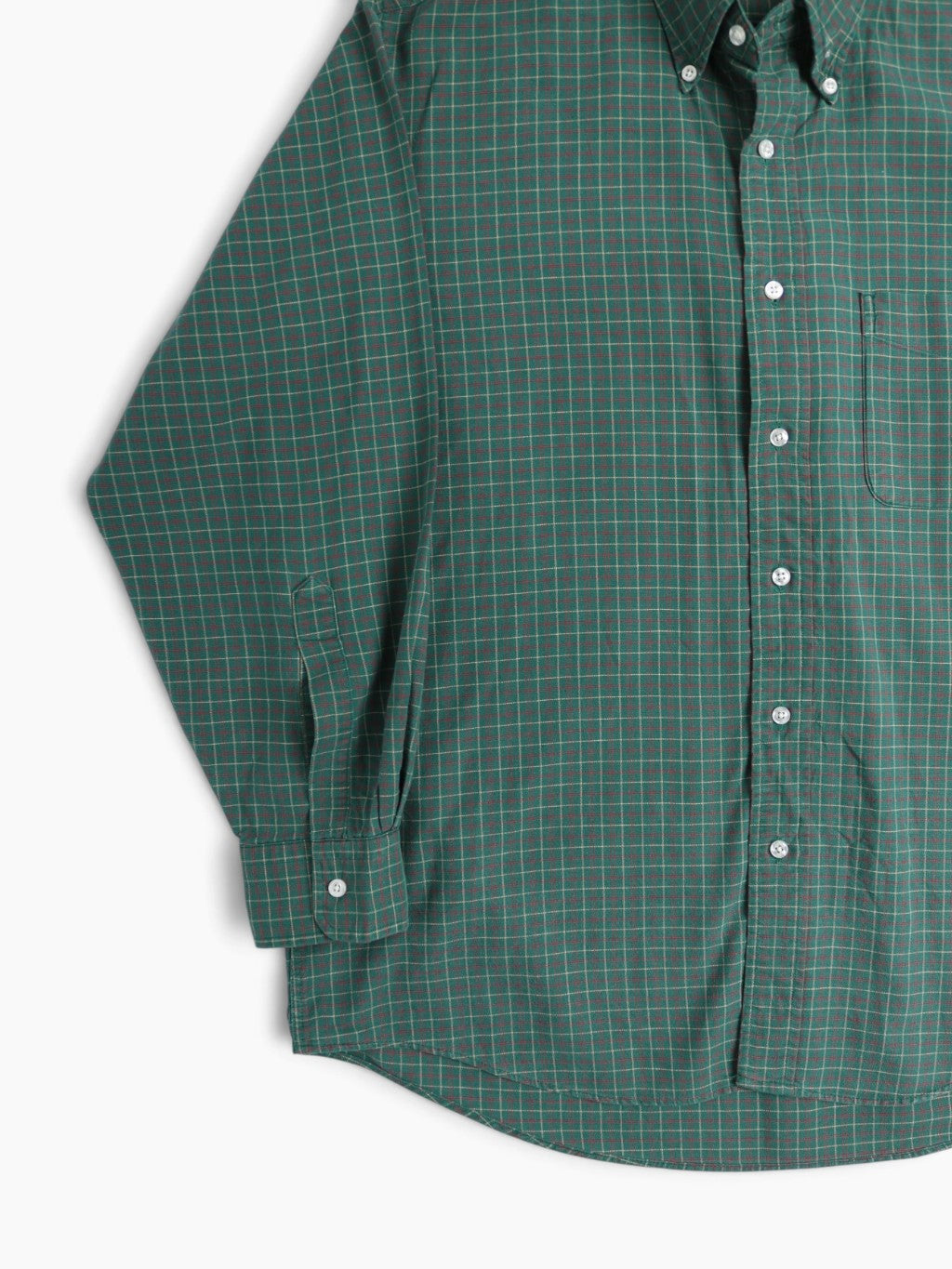 Vintage Shirt - Green Check