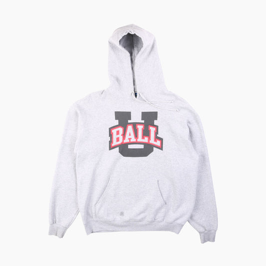 Vintage 'U Ball' Champion Hooded Sweatshirt - American Madness