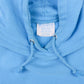 Embroidered Hooded Sweatshirt - Blue