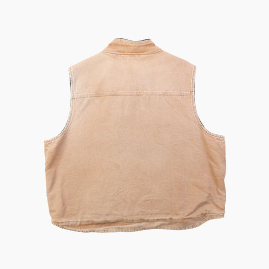 Lined Vest - Washed Hamilton Brown - American Madness