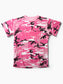 'Pink Strong' Woodland Camouflage T-shirt