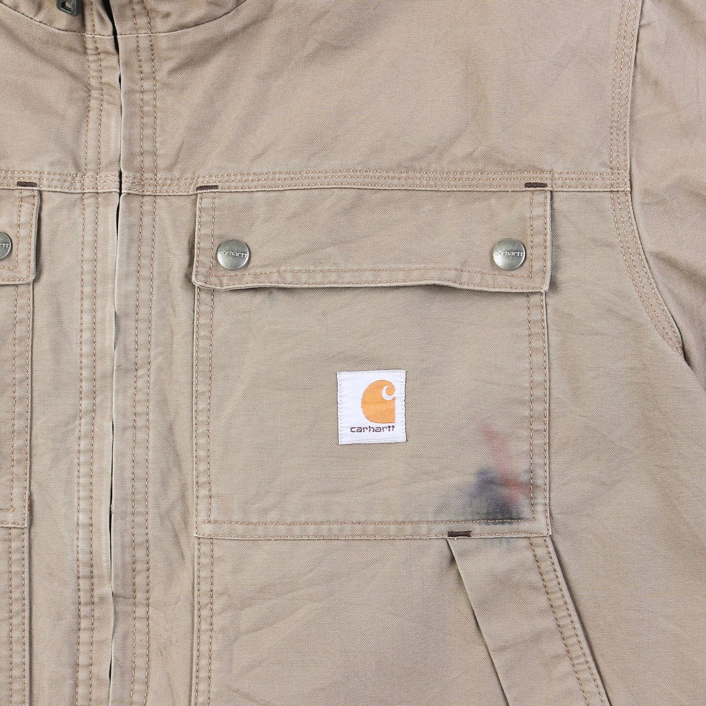 Work Jacket - Washed Brown