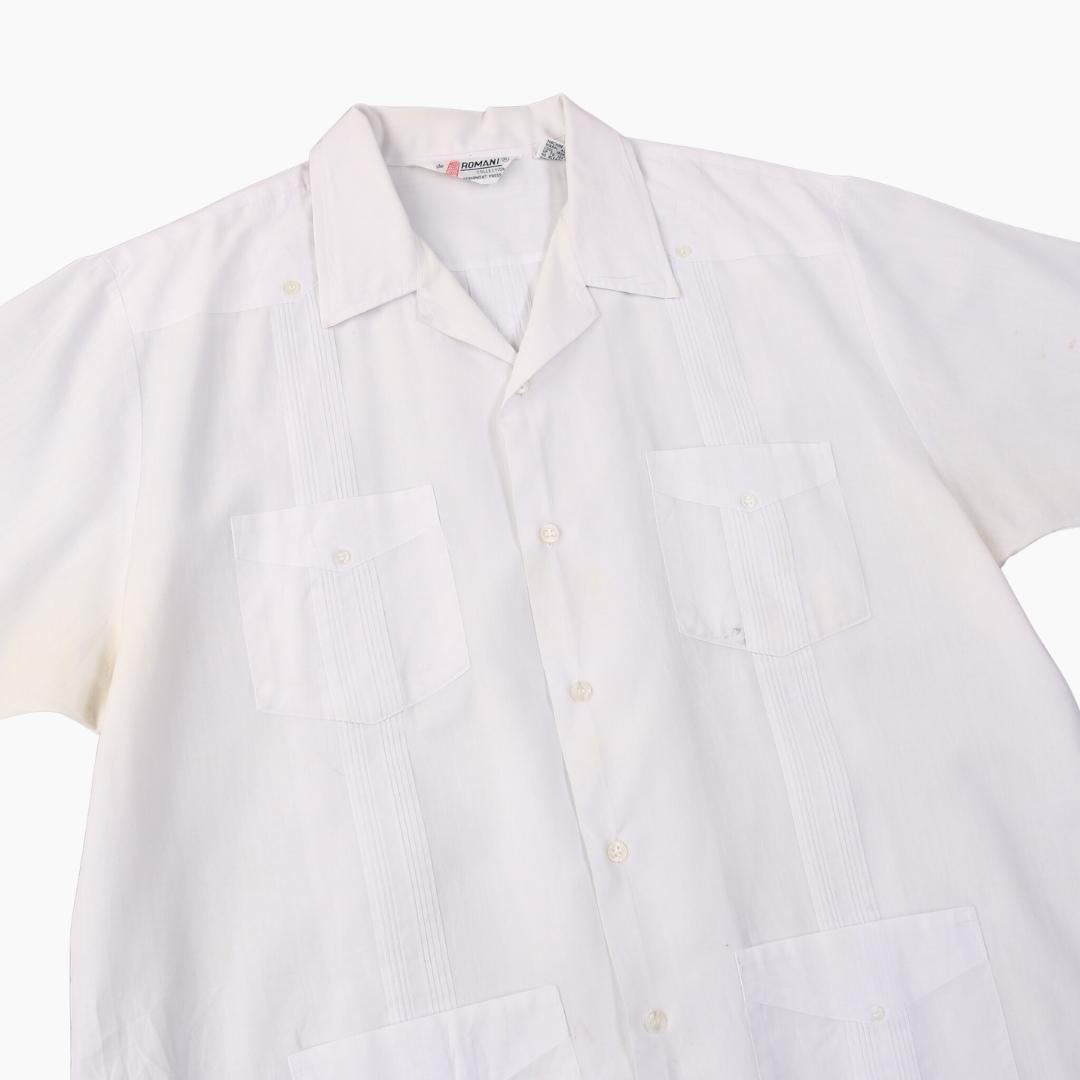 Vintage Cuban Guayabera Shirt - American Madness