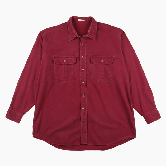 Vintage Shirt - Red Chamois - American Madness