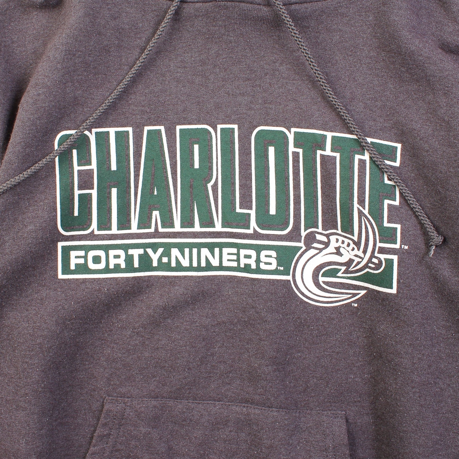 Vintage 'Charlotte 49ers' Champion Hooded Sweatshirt - American Madness