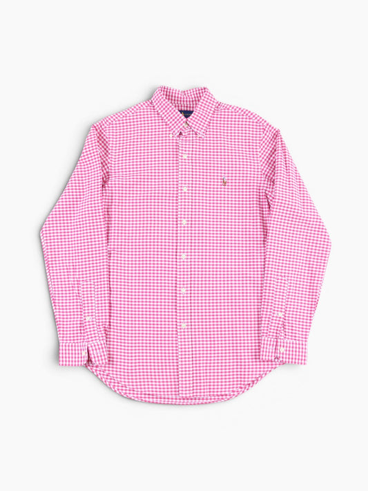 Vintage Shirt - Pink Check