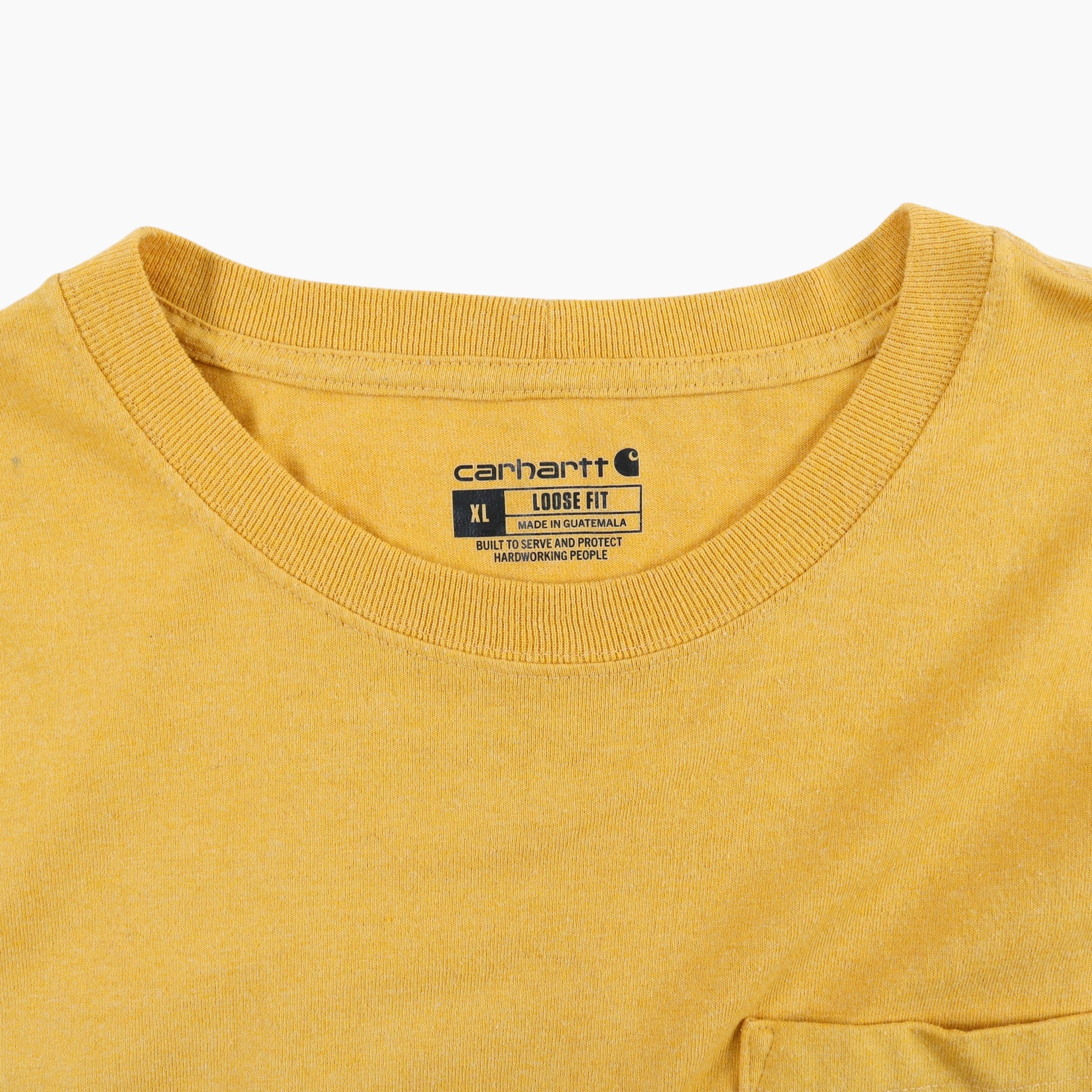 Pocket T-shirt - Yellow