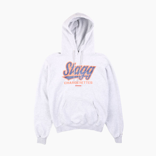 Vintage 'Stagg' Champion Hooded Sweatshirt - American Madness